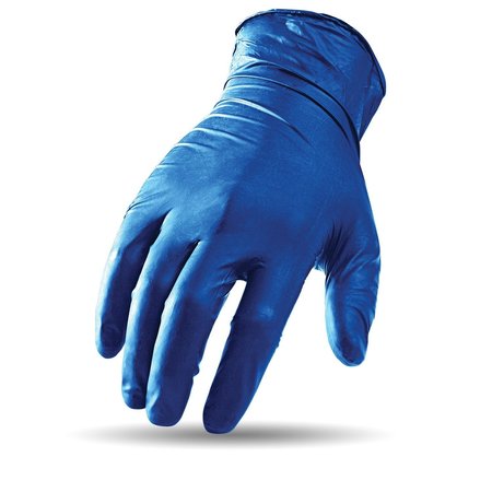 LIFT SAFETY Nitrile Disposable Gloves, 5 mil Palm, Nitrile, XL, Black G16DL5-B1L